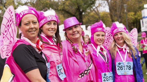 Think pink for the Mother's Day Classic fun run and walk.
