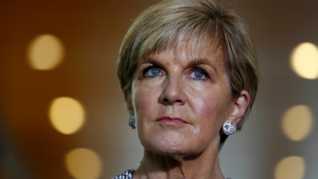 Foreign Minister Julie Bishop is in New York to attend the United Nations.