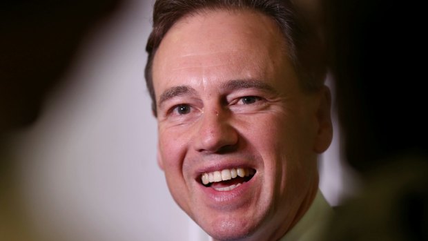Environment Minister Greg Hunt, who oversees the Turnbull government's $2.55 billion emissions reduction fund. About half the fund's existing money has now been committed to projects.