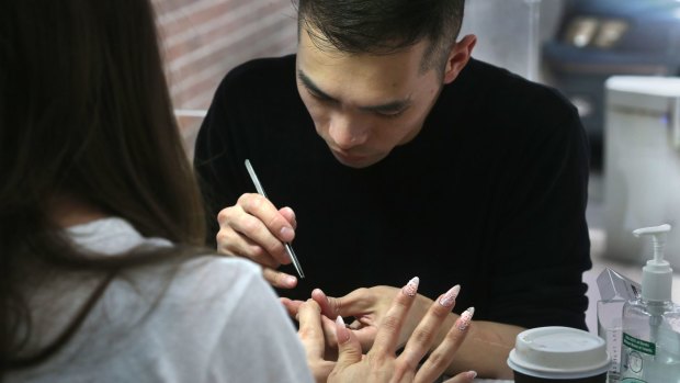 Jonny Diep Pham is one of Australia's top nail artists. 