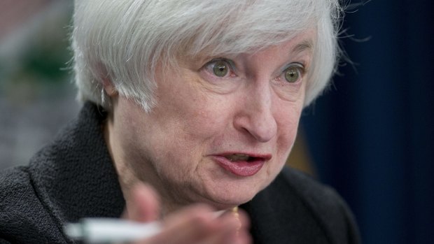 'I want to emphasise, domestic developments have been strong,' Janet Yellen said.