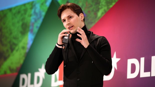 Pavel Durov, known as "the Zuckerberg of Russia".