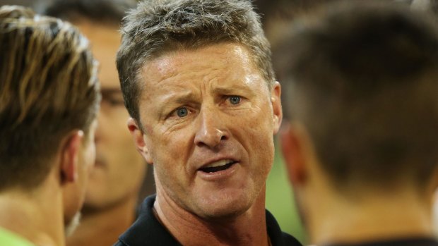 'Give me a spell': Damien Hardwick ended his weekly press conference after a line of questioning about out-of-contract defender Alex Rance.