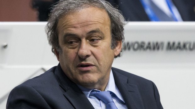 Corruption allegations: Michel Platini.