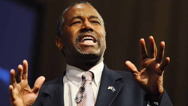 Republican presidential candidate Ben Carson had the support of people who admired his uplifting personal story about a rise from poverty to become an internationally acclaimed physician.