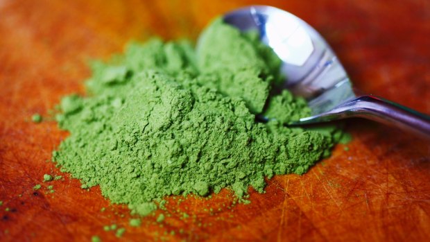 Food of 2015: Matcha green tea powder.