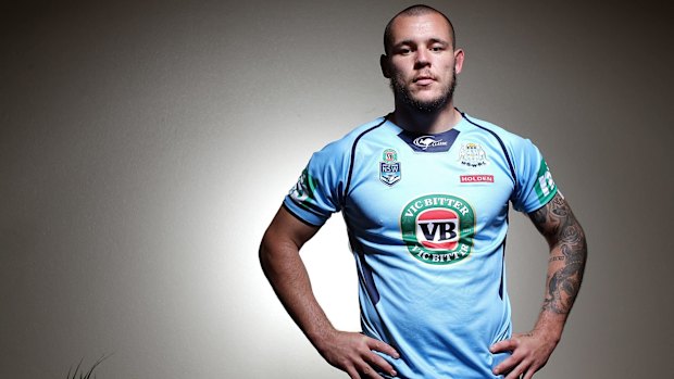 Plenty of advice: Blues prop David Klemmer.