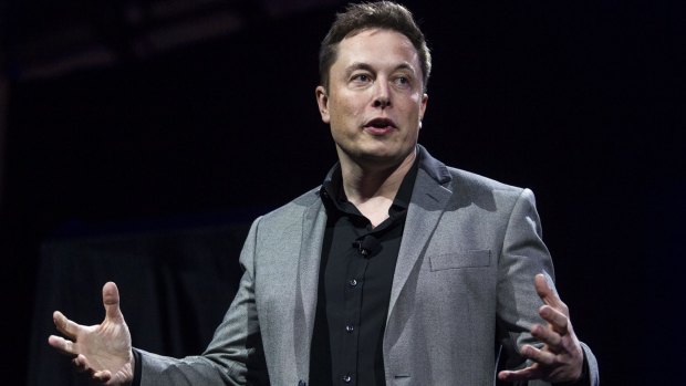 Elon Musk acknowledges that, based on past ways to evaluate companies, Tesla was "absurdly overvalued".