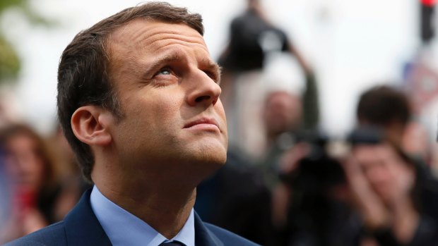 Centrist candidate Emmanuel Macron has pinned his hopes on modest reforms.
