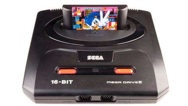 Sega Mega Drive II Games Console