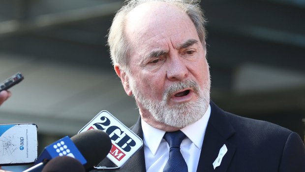 Facing another revolt: Australian Rugby League Commission chairman John Grant.