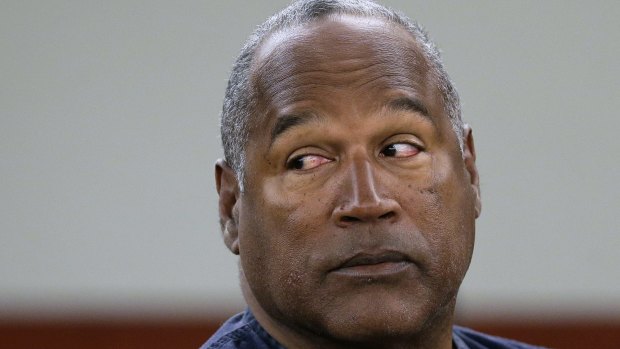 O.J. Simpson during an evidentiary hearing in Clark County District Court, Las Vegas, in 2013.