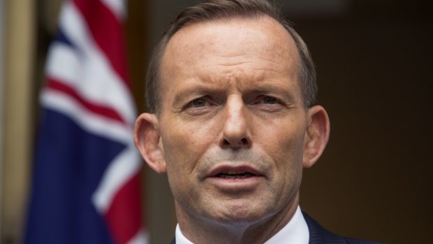 Grant given to centre: Prime Minister Tony Abbott.
