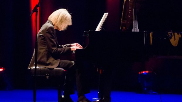 Composer-pianist Carla Bley performs at the Melbourne Recital Centre.