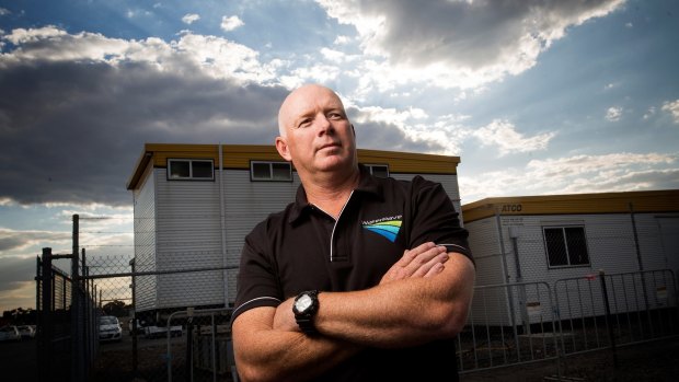 Martin Cook, owner of WaterPave Australia is owed tens of thousands of dollars for construction work by Watersun Homes.