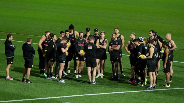 All on the line: The Pies need to win their final three matches and hope for some unexpected results to fall their way if they are to play finals.