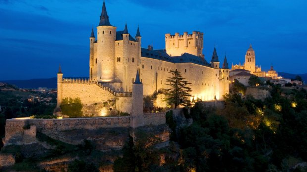 Segovia is also home to a splendid alcazar.