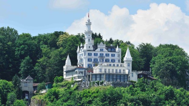 The fairytale Chateau Gütsch.