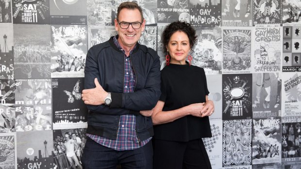 Sydney Gay and Lesbian Mardi Gras' new artistic director Greg Clarke with new CEO Terese Casu.