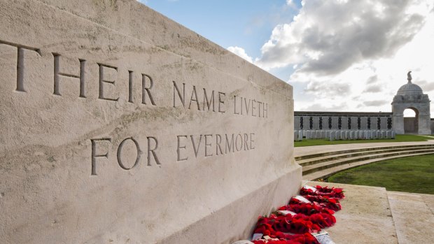 Tyne Cot Cemetery, Ypres, Belgium.