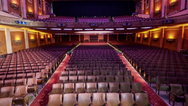 The heritage-protected seats inside the Palais Theatre will remain.