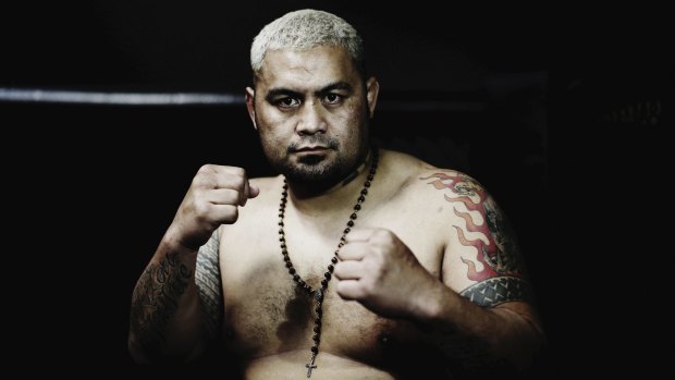 Championship tilt: UFC heavyweight contender Mark Hunt.