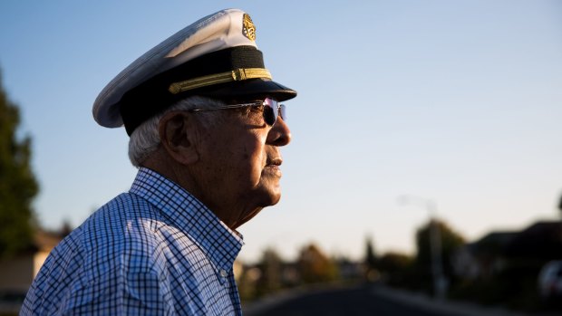 Frank Garcia, 91, the flight engineer on Pan Am Flight 6. "I felt as if somebody had grabbed the seat of my pants and was pulling. I saw the water. I was more frightened if the windows broke, then the water would come in." 