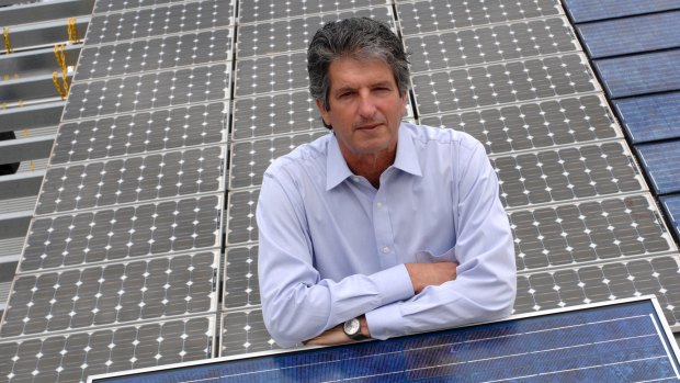 Brains of the country: Professor Martin Green from the UNSW has cracked a world-beating 40.4 per cent efficiency in solar cells.  
