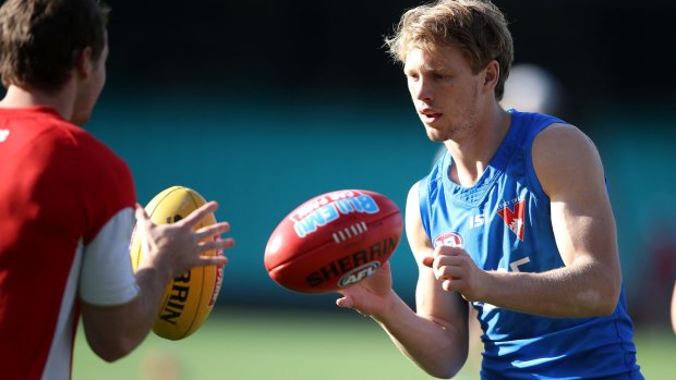 Mills and bloom: The Swans and Callum Mills have turned their season. 