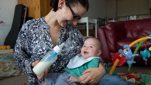 Bellamy's sold out of infant formula last month, sparking panic among parents. 