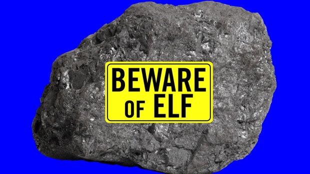 Workers clearing a roadway in Iceland after a series of storms unleashed havoc after unwittingly dumping dirt on a special rock that has a backstory that involves a human, a fairy and an enchanted elf cloth. 