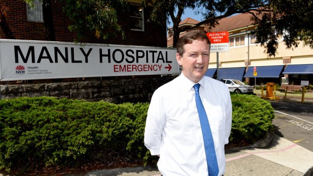 Dr Michael Copeman has spoken out about the conditions at Manly Hospital.