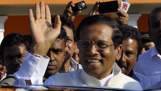 Accusations: There are allegations of Indian involvement in the surprise election of Maithripala Sirisena as Sri Lanka's President.