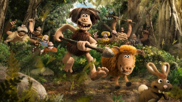 <i>Early Man</i>, the latest offering from Britain's Aardman animation studio, pits the stone age against the bronze on the soccer field.