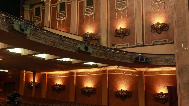 The interior of the The Palais Theatre will undergo further renovations.
