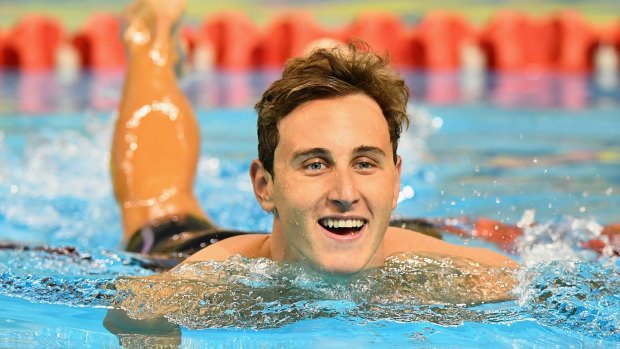 Team first: Cameron McEvoy has dropped out of the 200m freestyle to give the Australian 4x100m relay the best chance at a gold medal in Rio.