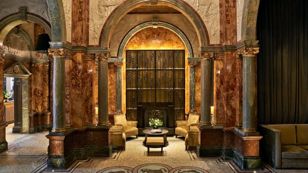 The Principal Hotel's entrance.