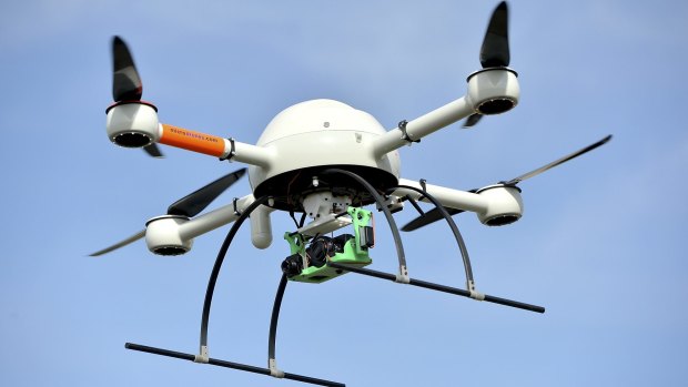 DFES says "it's only a matter of time" before a stray drone poses a threat to firefighters.