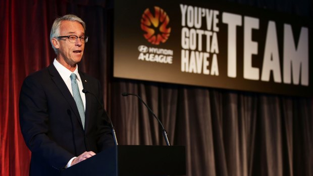 Canberra man Jeff Williamson believes the ACT has the population to sustain an A-League team despite FFA boss David Gallop (pictured) wanting the team to expand into cities with more than one million people.