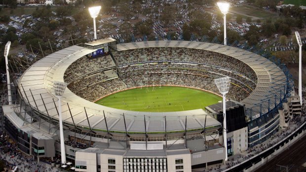 The MCG will host footy blockbusters at Easter.