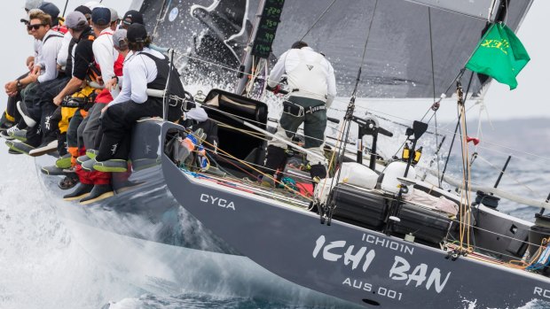 Thirst for first: Ichi Ban has been named as handicap winner of the Sydney to Hobart.