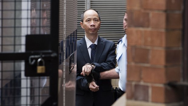 Lian Bin "Robert" Xie on trial at the NSW Supreme Court in 2015