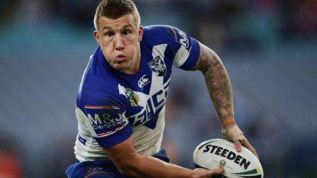 In demand: Trent Hodkinson is wanted by the Canterbury Bulldogs for 2016 and beyond.