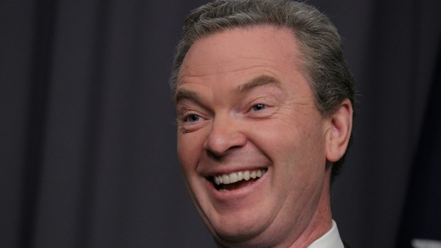 Pushed for higher education reforms: Christopher Pyne.