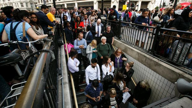 Commuters going between  increasingly busy work and personal lives.