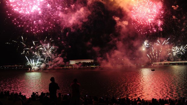 The Australia Day firework events are held across the nation.