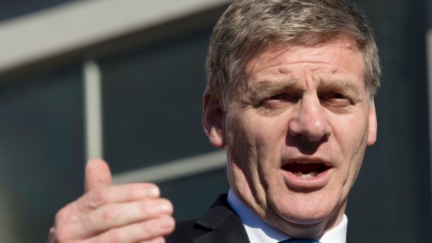 Outgoing New Zealand Prime Minister Bill English.