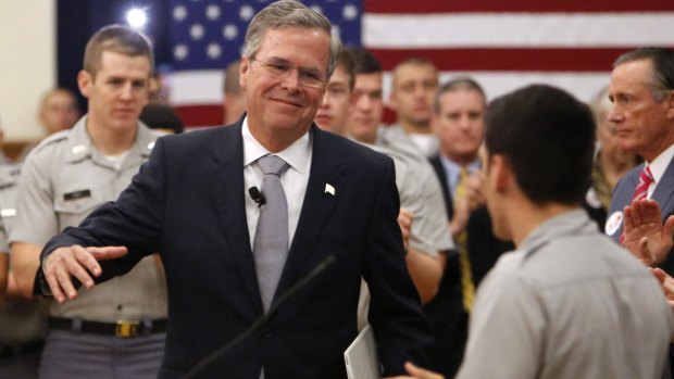 Jeb Bush wants boots on the ground.