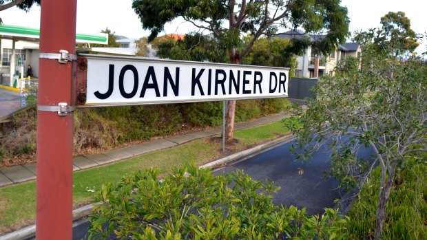 Joan Kirner drive in Newport.