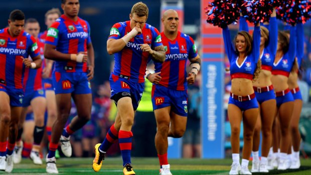 On the block: The Newcastle Knights have struggled this year.